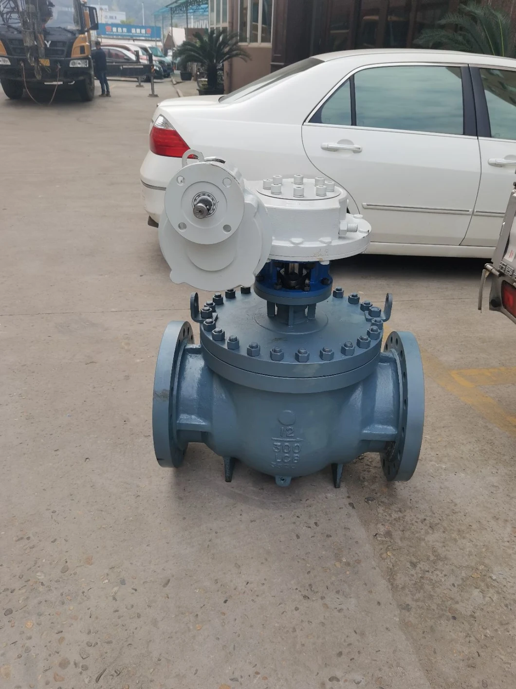 Flanged High Temperature High Pressure Top-Mounted Ball Valve