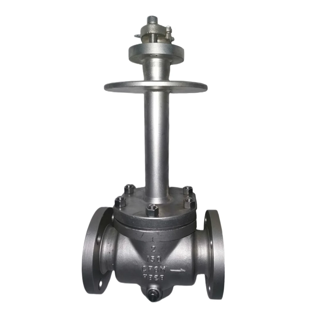 Low Temperature LNG F316 F304L Flanged Top Entry Ball Valve