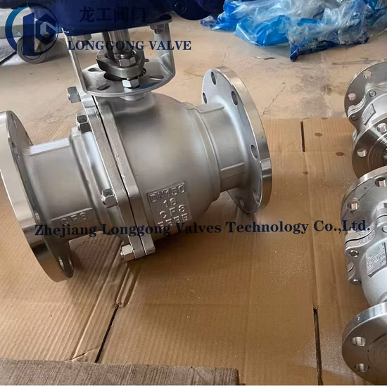 Vanne à boisseau sphérique flottante en acier inoxydable Xtv-Flanged 2PC SS304